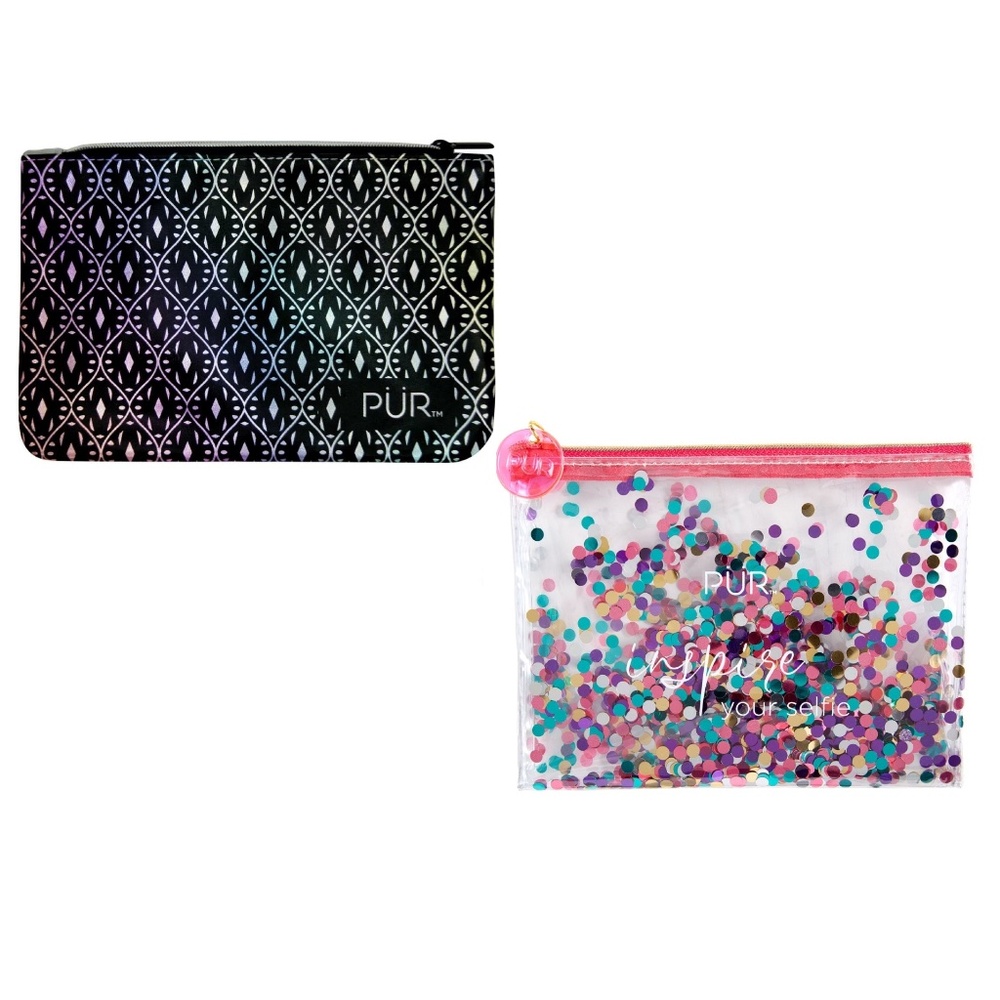 PUR Bag Set Inspire Your Clear Selfie Confetti & Foil Holographic